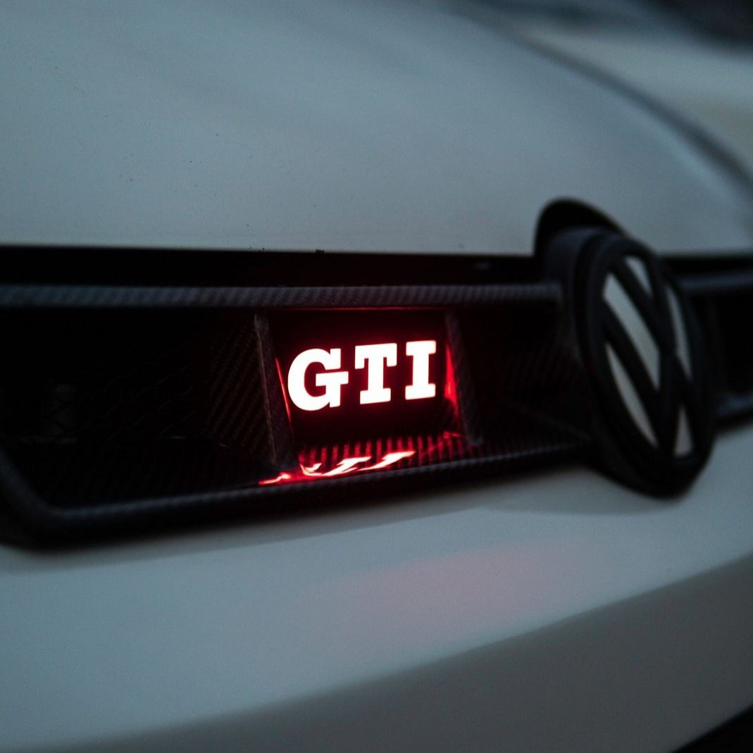 1976-2023+ Volkswagen Golf GTI RGBW Flow Series LED Badge Emblem - Lit Logos