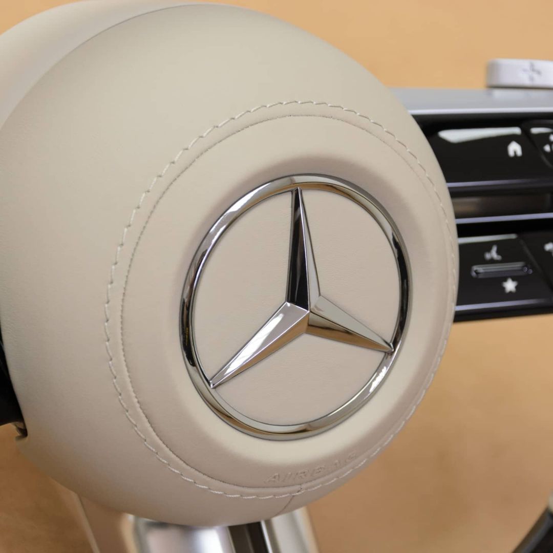 Mercedes Custom Carbon Fiber Steering Wheel