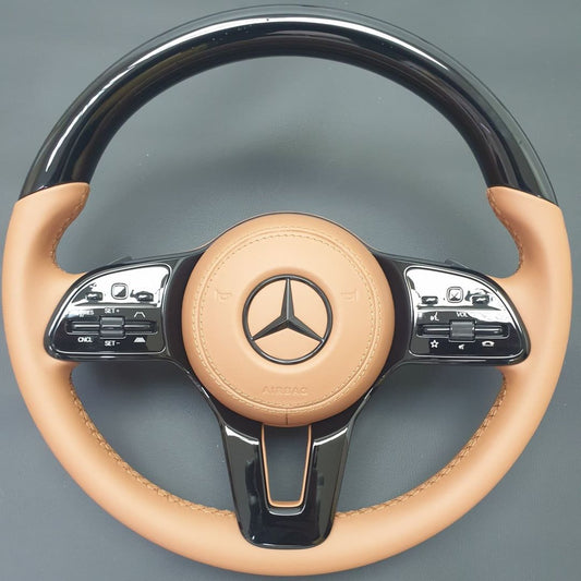 Mercedes Custom Carbon Fiber Steering Wheel