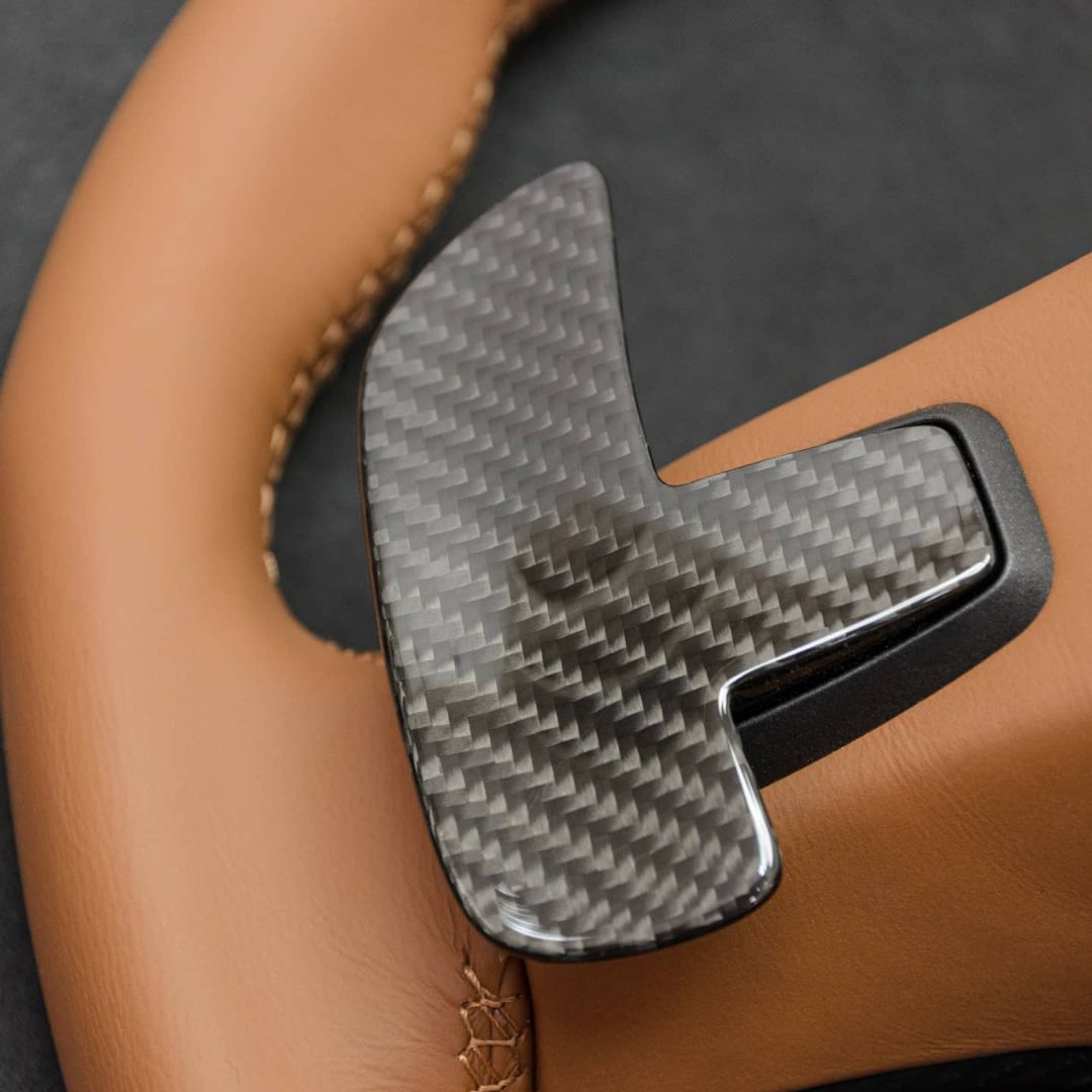 Mercedes Custom Carbon Fiber Steering Wheel