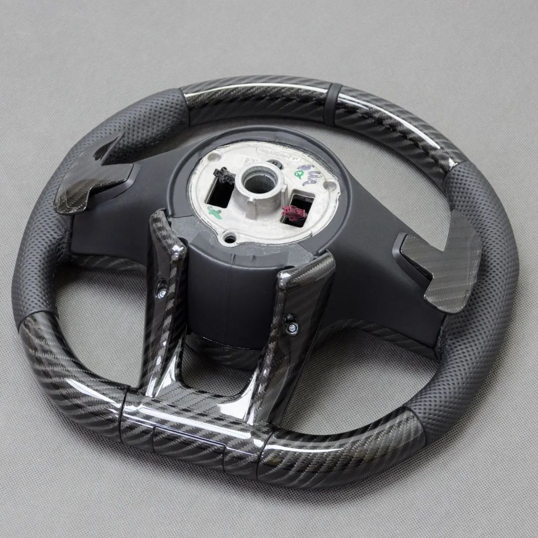 Mercedes Custom Carbon Fiber Steering Wheel