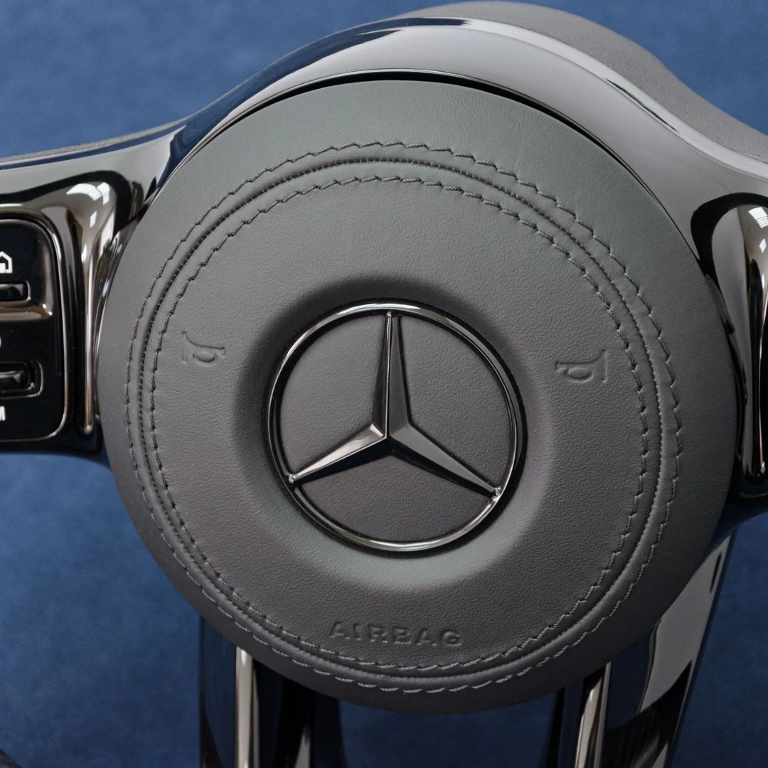 Mercedes Custom Carbon Fiber Steering Wheel