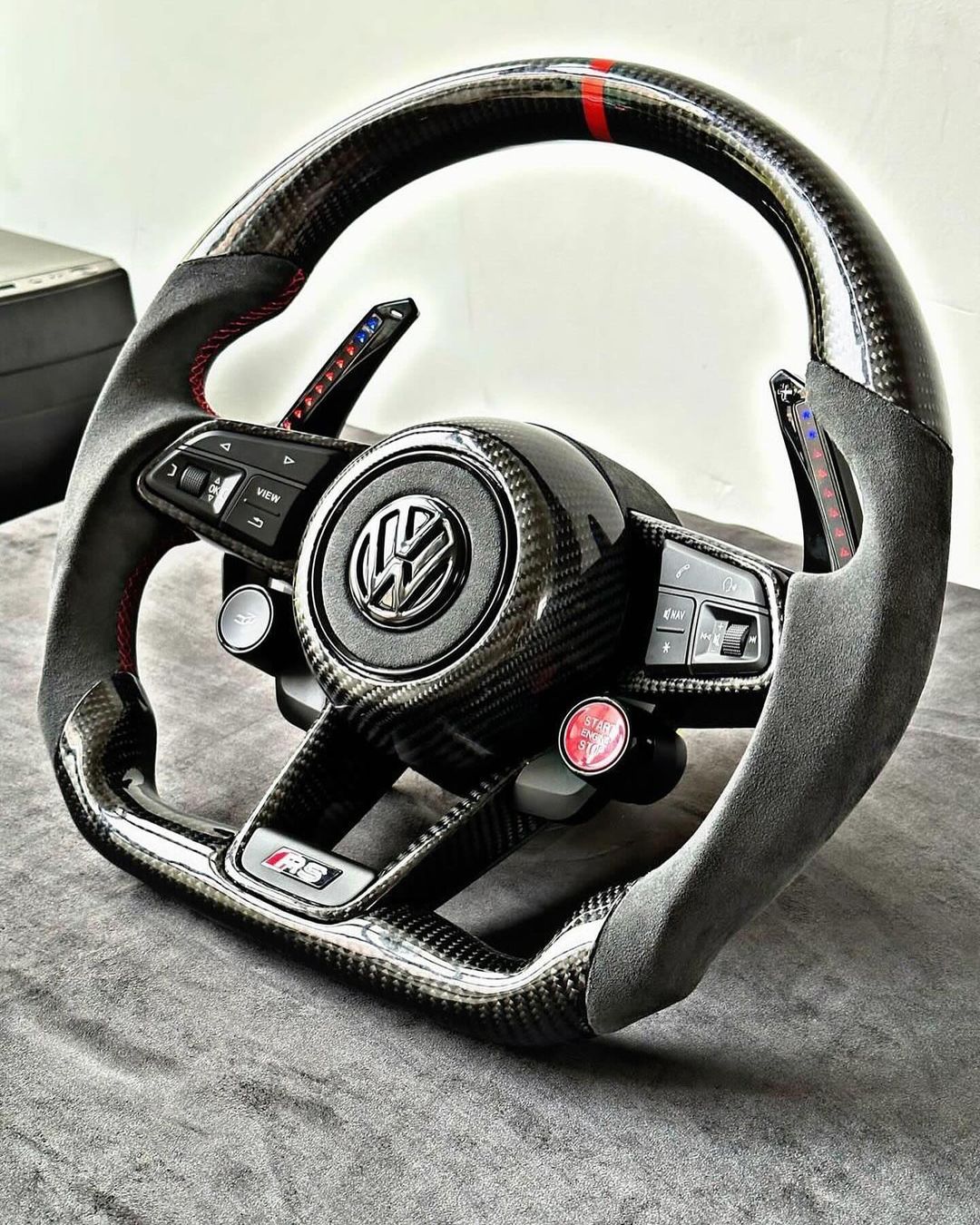 2015-2021 Volkswagen Golf MK7 GTI/R/Jetta GLI Carbon Fiber Steering Wheel