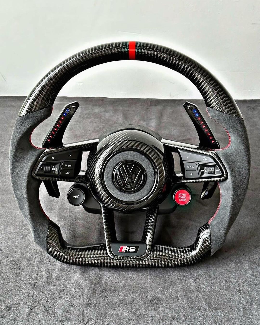 2015-2021 Volkswagen Golf MK7 GTI/R/Jetta GLI Carbon Fiber Steering Wheel