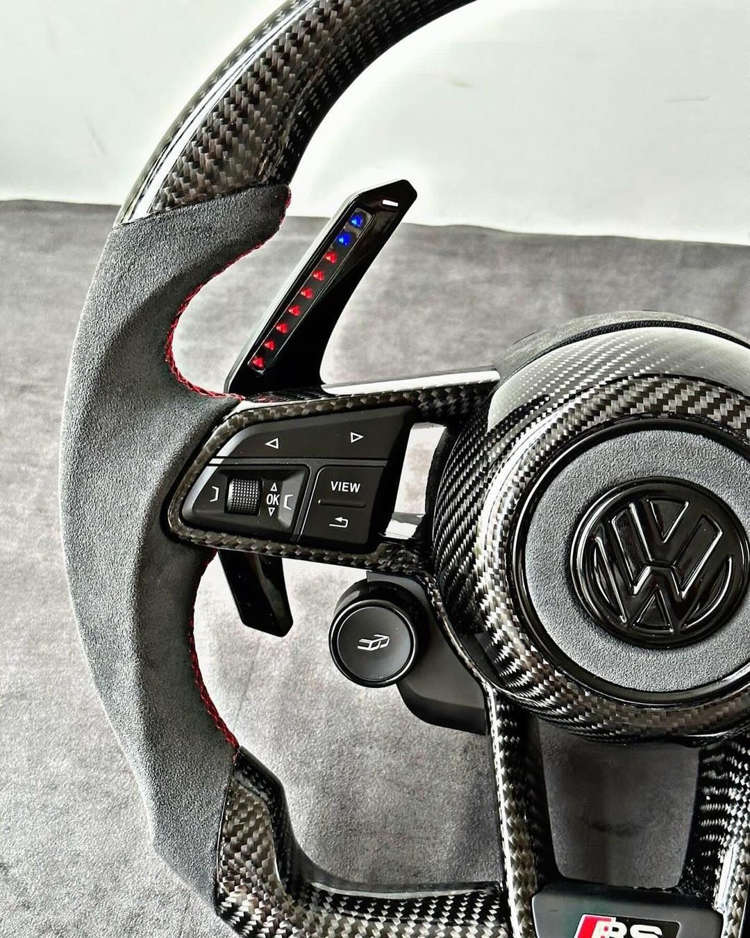 2015-2021 Volkswagen Golf MK7 GTI/R/Jetta GLI Carbon Fiber Steering Wheel