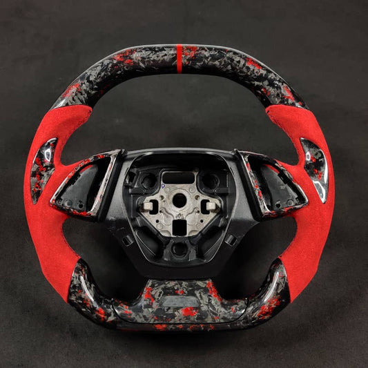 2016+ 6th Gen Chevrolet Camaro Carbon Fiber Steering Wheel