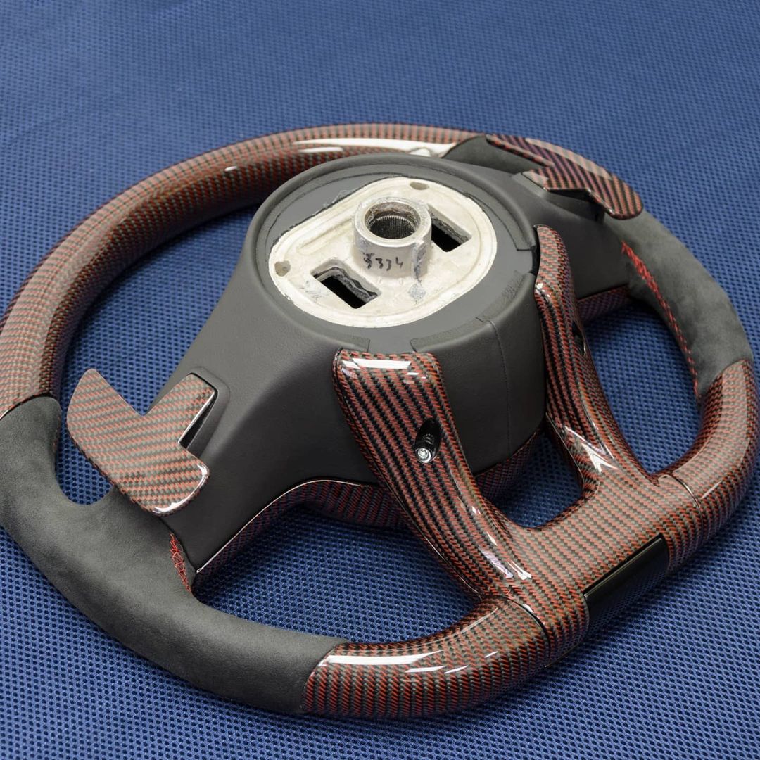 Mercedes Custom Carbon Fiber Steering Wheel