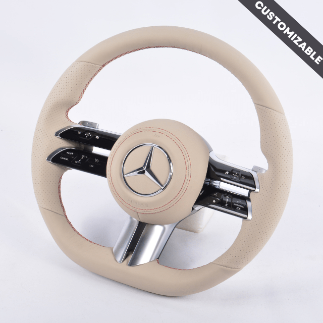 2021+Mercedes AMG Custom Carbon Fiber Steering Wheel