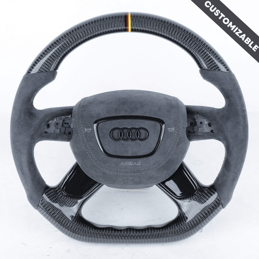 2012+ AUDI A3/A4/A5/A6/A7/S3/S4/S5/S6/S7 Custom Carbon Fiber Steering Wheel