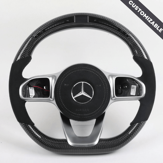 2019+ Mercedes Non-AMG Custom Carbon Fiber Steering Wheel