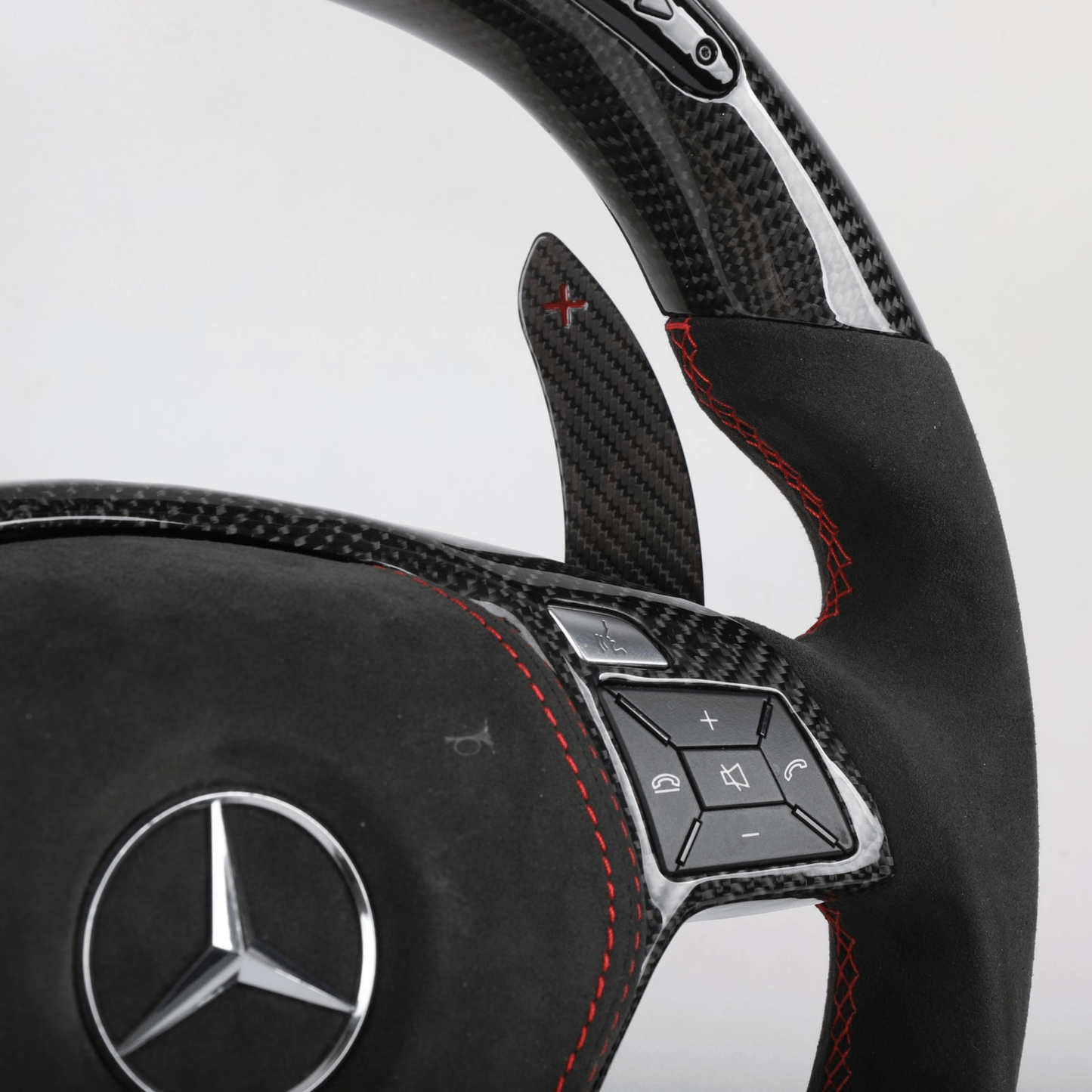 Mercedes W204, W212 C-E Class Carbon Fiber Steering Wheel